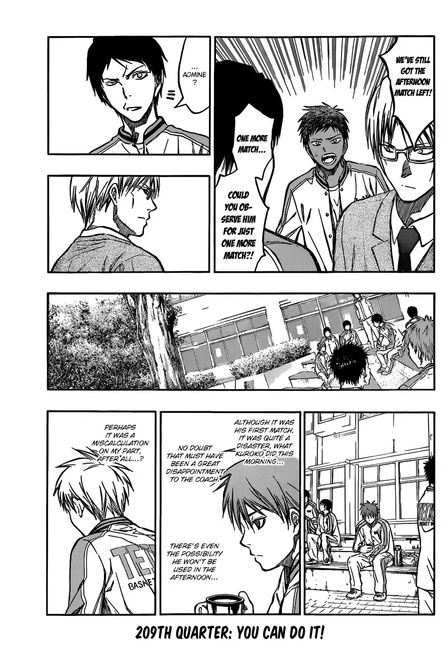 Kuroko no Basket Chapter 209 5